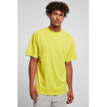 Tricou din bumbac cu decolteu la baza gatului