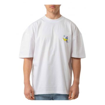 Tricou lejer cu maneci cazute -