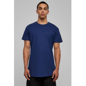 Tricou uni cu maneci scurte - Albastru inchis