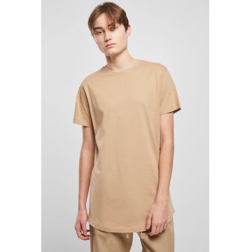 Tricou uni cu maneci scurte - Bej antichizat