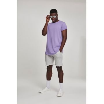 Tricou uni cu maneci scurte - Lila