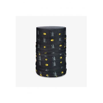 Bandana  Licenta - Coolnet UV - culoare camino negru - multisport - pentru adulti - marime universala