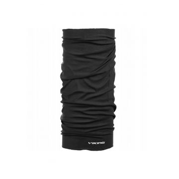 Bandana multifunctional  poliester - negru - dimensiune universala