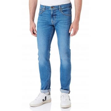 Blugi barbatesti  Luke - bumbac/elastan - slim fit - albastru