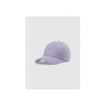 Caciula  unisex - violet - L/XL - bumbac - 6 panouri