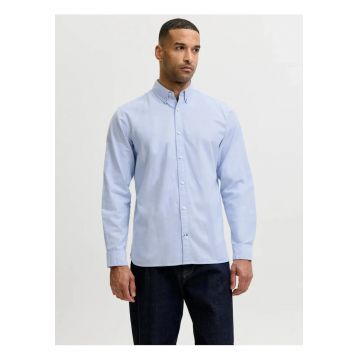 Camasa barbati - din bumbac - Regular fit - JJOXFORD - Albastru