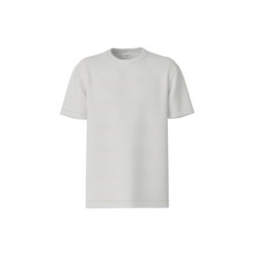 JOOP! - Tricou cu decolteu la baza gatului Amareus - Alb