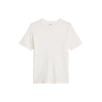 Marc O'Polo - Tricou regular fit din bumbac organic - Alb