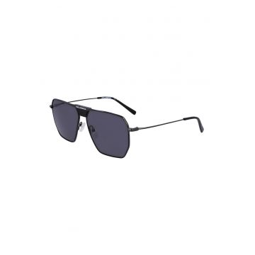 Ochelari de soare aviator - Argintiu