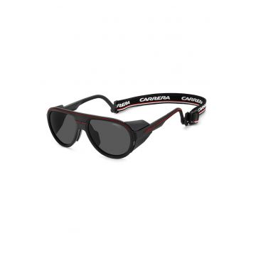 Ochelari de soare aviator cu lentile polarizate C-Sport - Rosu/Negru