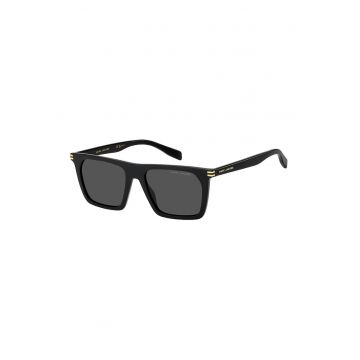 Ochelari de soare cu lentile patrate - Auriu/Negru