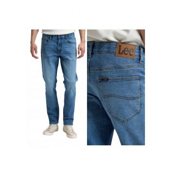 Pantaloni Barbati -  Daren Zip Fly - Croi: Drept - Stil: Drept / Regulamentar - Inaltimea Taliei: Medie / Inchidere: Fermoar - Albastru - Albastru