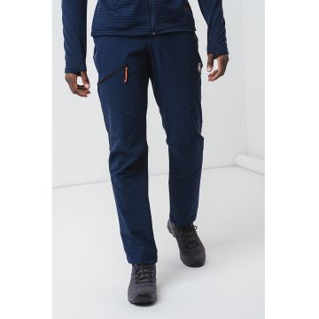 Pantaloni pentru drumetii montane Taiss SO Softshell - Bleumarin