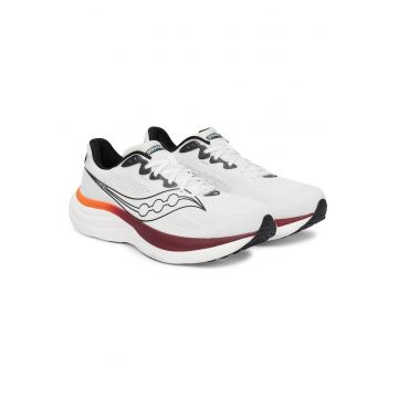 Pantofi sport barbati -  alergare - material textil - alb