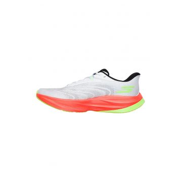 Pantofi sport pentru alergare Sky Aero Spark - Alb/Verde electric/Roz