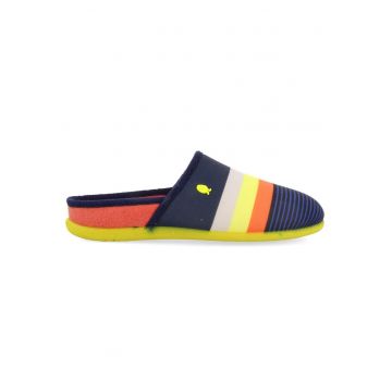 Papuci de casa cu model grafic - Multicolor
