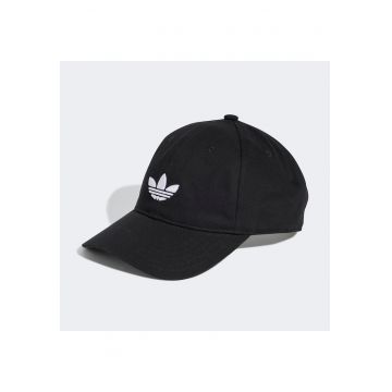 Sapca baseball Adidas Adicolor Classic Trefoil - bumbac - neagra - unica