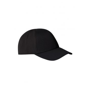 Sapca cu capsa pe partea din spate si aspect contrastant pentru drumetii - Negru