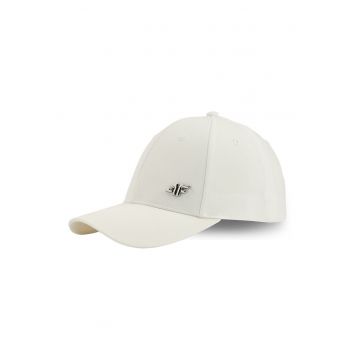 Sapca cu cozoroc  strapback unisex alb L/XL 60cm