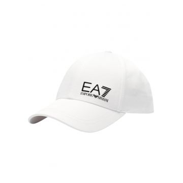 Sapca  EA7 Train Core Id Logo 40615 - Alb/Negru