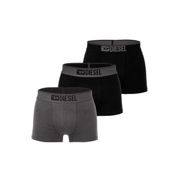 Set de 3 perechi de boxeri Damien - Negru/Gri