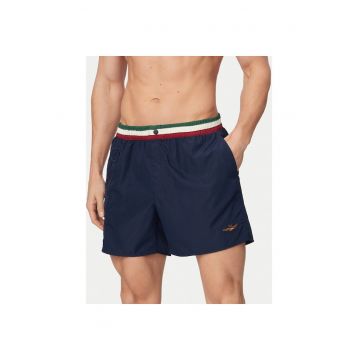 Sort de baie pentru barbati -  bleumarin - uscare rapida - poliester