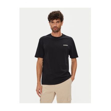 Tricou Barbati -  Bumbac - Negru -