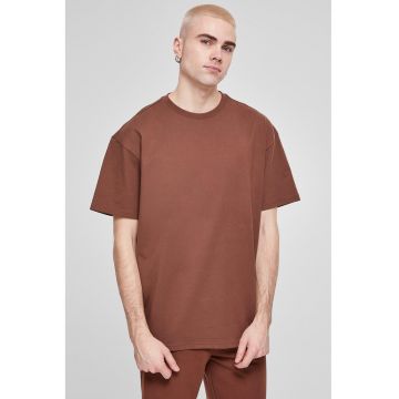 Tricou supradimensionat cu maneci cazute - Maro Siena