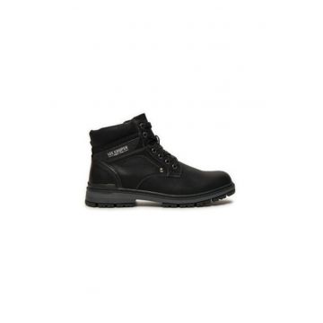 Cizme pentru barbati  304661211 - Piele ecologica - 44 - Negru - Negru