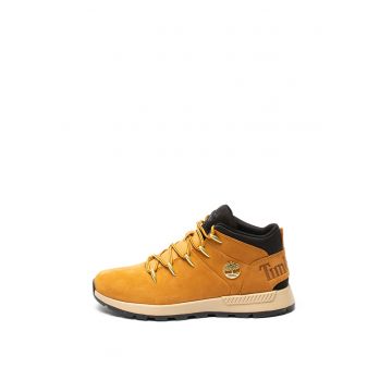 Ghete din piele nabuc Sprint Trekker123 - Caramel
