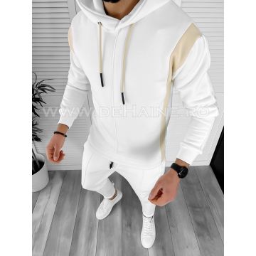 Hanorac barbati alb slim fit K192 P19-4.2