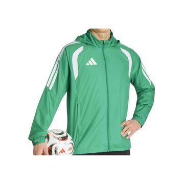 Jacheta de antrenament cu gluga  Tiro 26 Windbreaker - Verde