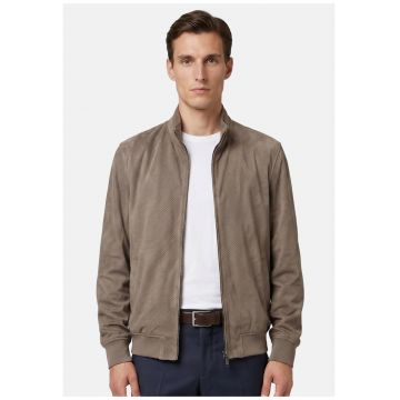 Jacheta uni cu guler mediu Sailor - Maro taupe inchis