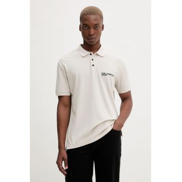 KLJ REGULAR PIQUE Tricou Moonstruck (A2M170941ZI) Barbati - Bej