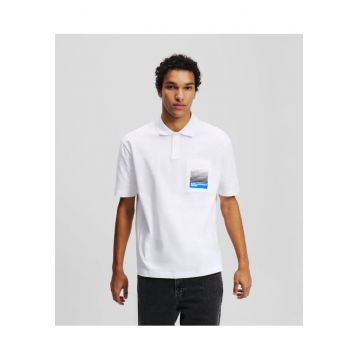 KLJ Relaxed Jersey Tricou Alb (A2M17095100) Barbati -