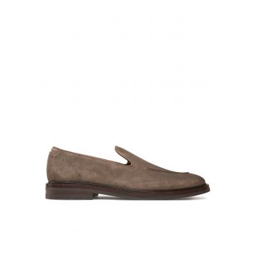 Mocasini barbati Cassian -  piele naturala - maro