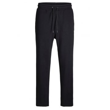 Pantaloni chino barbati big sizes - cu talie medie - croiala Relaxed fit - JPSTKANE BRADLEY - Negru