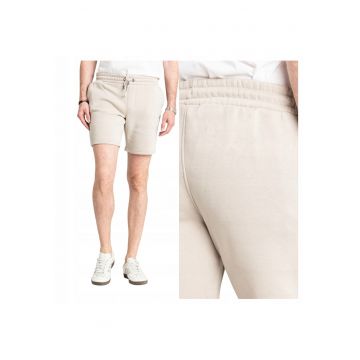 Pantaloni Scurti Barbati -  Colin Shorts - L - Croi: Regular Fit - Stil: Drept / Regulamentar - Inaltimea Taliei: Medie / Regulamentara - Inchidere: Fara Inchidere - Bej