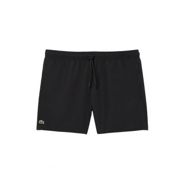 Pantaloni scurti de baie cu logo discret - Negru