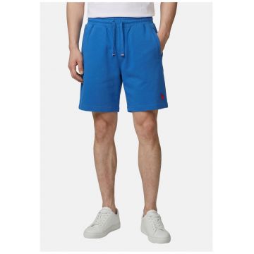 Pantaloni scurti de trening cu snur de ajustare in talie - Albastru electric