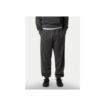 Pantaloni sport barbati  gri inchis