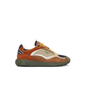 Pantofi barbati  Mud Brown - piele naturala - model Marlon Sports