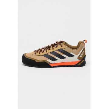 Pantofi Skychaser Solo Approach low-cut pentru drumetii - Negru/Coral/Maro pamantiu