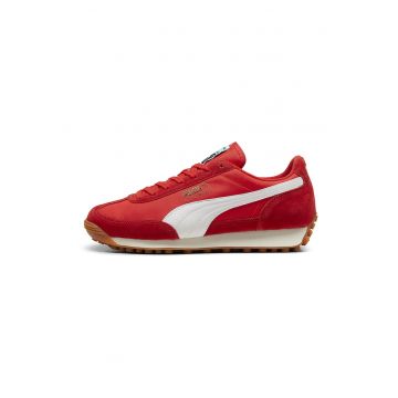 Pantofi sport cu garnituri de piele intoarsa Easy Rider Vintage - Albdwqfsq - Alb/Rosu vermillion