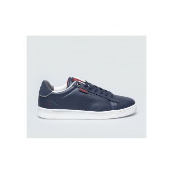 Pantofi sport din piele ecologica cu profil jos -