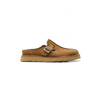 Saboti de piele Solsbury - Portocaliu stins/Maro deschis/Caramel