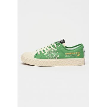 Tenisi din bumbac Palla Ace Tigers - Verde fistic