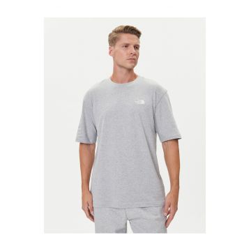 Tricou barbati  gri - bumbac
