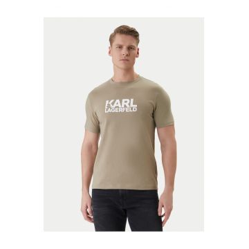 Tricou barbati  Kaki - bumbac