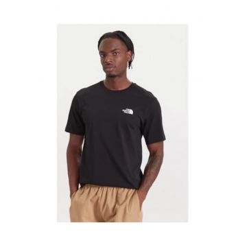 Tricou barbati -  negru - 100% bumbac - 56874